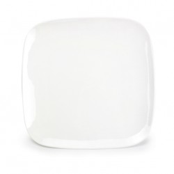 AT1078 Assiettes plates Blanc 260x260mm