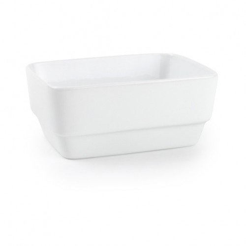  AT1105 Bol rectangulaire Blanc 115x85x h.50mm 