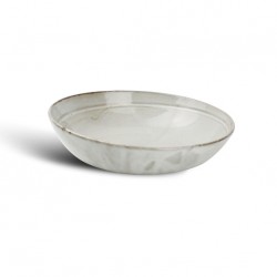 AT1162 Assiette à pâtes/salade Gris Ø220xh.60mm