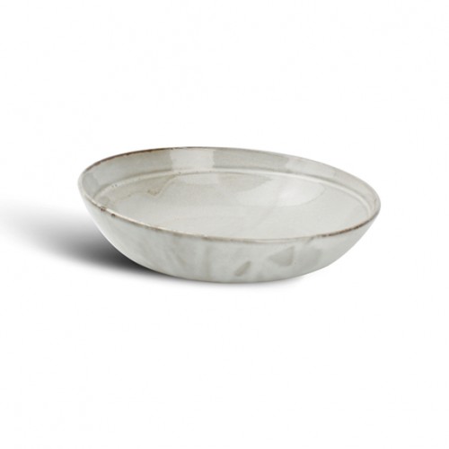  AT1162 Assiette à pâtes/salade Gris Ø220xh.60mm 