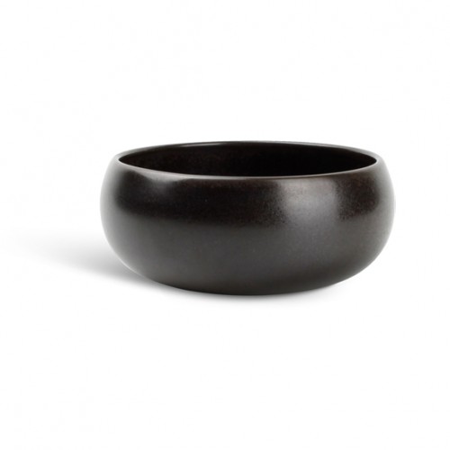  AT1173 Bol globe Noir Ø140xh.65mm 