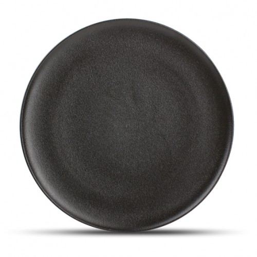  AT1175 Assiettes plates Noir Ø270mm 