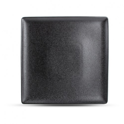  AT1177 12 Assiette carrée Noir 260x260mm 