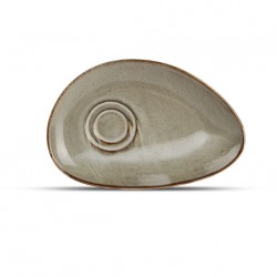 AT1236 Sous-tasse Gris 200x130mm