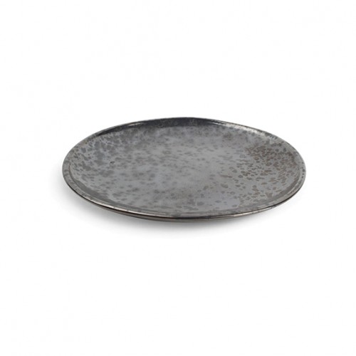  AT1252 Assiettes plates Noir Ø215mm 
