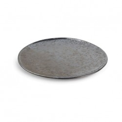 AT1253 Assiettes plates Noir Ø245mm