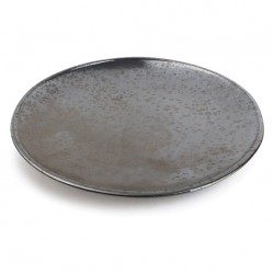 AT1255 Assiettes plates Noir Ø330mm