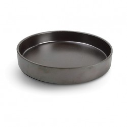 AT1280 Assiette creuse Noir Ø240xH.4cm