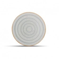 AT1281 Assiettes plates bleu Ø210mm