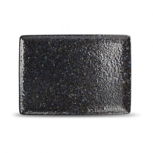  AT1304 Assiette rectangulaire Bleu/noir 280x200mm 