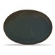AT1371 Assiettes ovales Vert 360x255mm