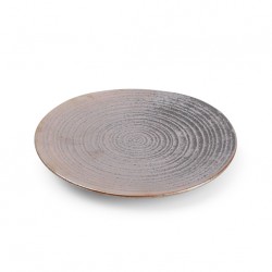 AT1432 Assiettes plates Brun Ø205mm