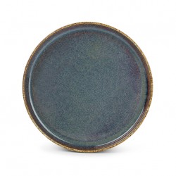 AT1449 12 Assiettes plates Vert Ø200mm