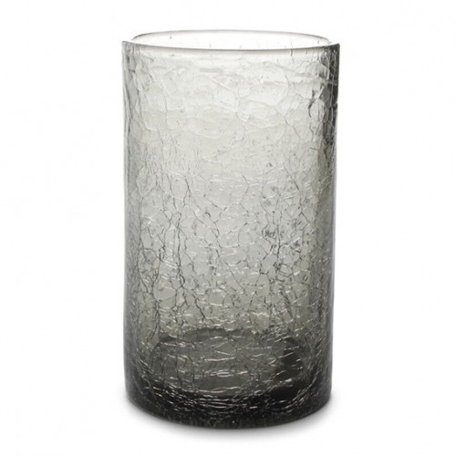  AT1468 Verres Crackle Gris 40cl Ø80xh.135mm 