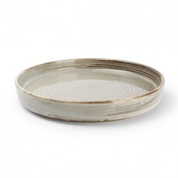 AT1552 Assiettes plates Gris Ø205xH.28mm