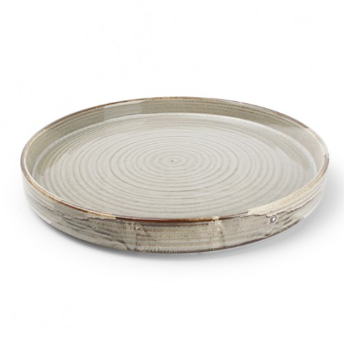  AT1553 Assiettes plates Gris Ø285xH.35mm 