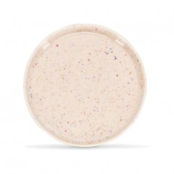 AT262180 Assiettes Plates Beige Ø205mm