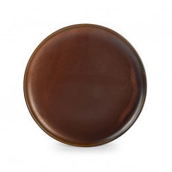AT604049 Assiettes plates Brun Ø240mm