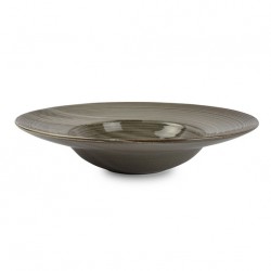 AT604367 4 Assiette creuse Gris Ø280mm