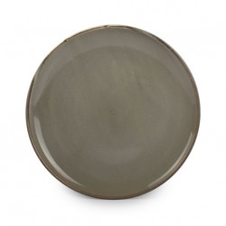 AT604647 Assiette plate ronde Gris Ø240mm