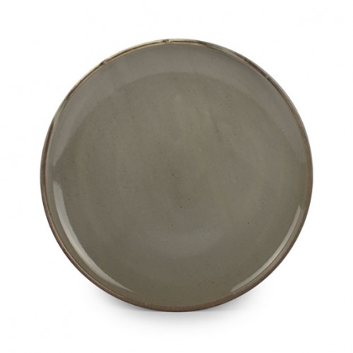  AT604647 Assiette plate ronde Gris Ø240mm 