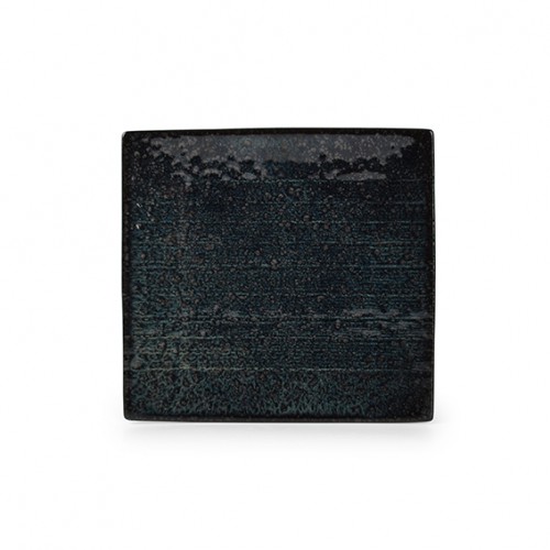  AT606801 Assiettes plates Bleu/noir 180x170mm 