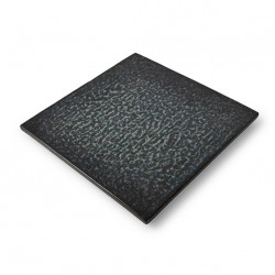 AT606804 Plat carré Bleu/noir 210x210mm