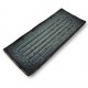 AT606807 Plats rectangulaire Bleu/noir 360x150mm