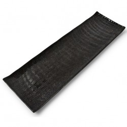 AT606809 Plats rectangulaire Bleu/noir 410x130mm