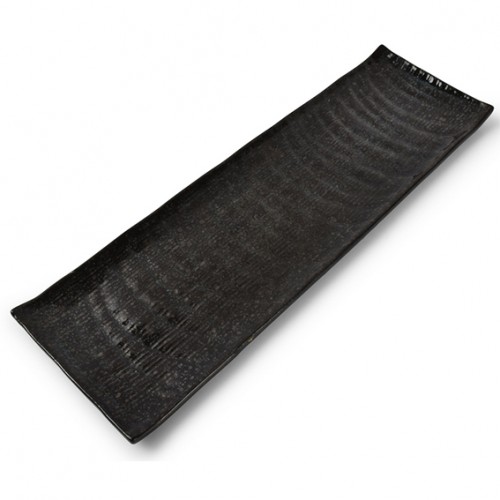  AT606809 Plats rectangulaire Bleu/noir 410x130mm 
