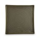 AT642637 Assiette carrée GREEN LINE Vert 205x205mm