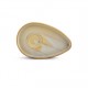 AT642671 Sous-tasses ovales Caramel 200x130mm
