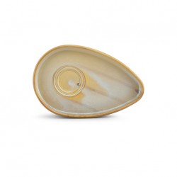 AT642671 Sous-tasses ovales Caramel 200x130mm