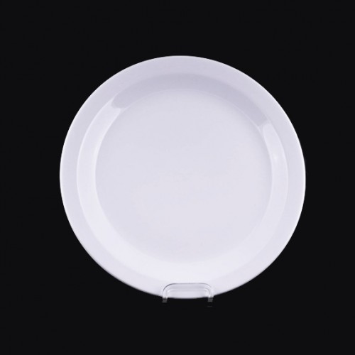  AT7 Assiettes plates Blanc Ø24mm 