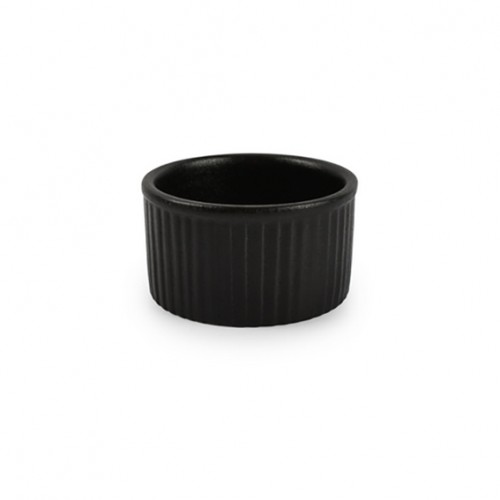  AT702367 6 Ramequins ARDO Noir Ø70xh. 30mm 