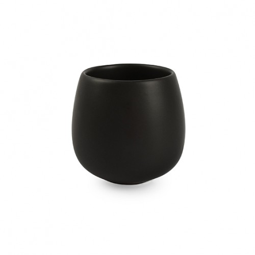  AT702714 Pots à lait Black Team Noir 18cl Ø60x h.75mm 
