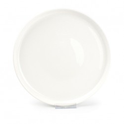 AT711104 Assiettes plates (bord haut) Blanc Ø190x h.20mm