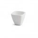 AT776 Coquetier porcelaine Blanc