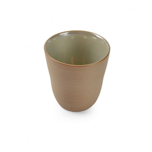  AT785337 Bol/mug Beige/bleu Ø80x h.80mm 