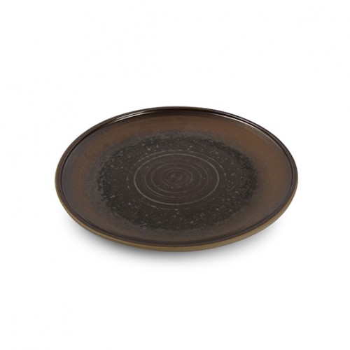  AT785350 Assiettes plates Brun Ø230mm 