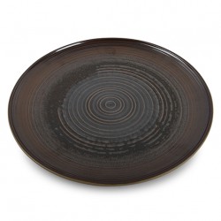 AT785351 Assiettes plates Brun Ø300mm
