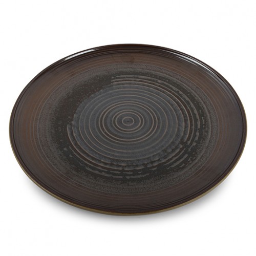  AT785351 Assiettes plates Brun Ø300mm 