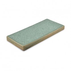 AT785397 plats rectangulaires Beige/vert 255x115mm