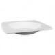 AT880 Assiette à pâtes porcelaine SQUITO Blanc 270x270mm