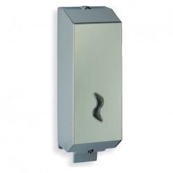 BR2 Distributeur de savon moussant BRINOX Inox 1,2L. L.100xP.110xH.320mm