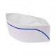 BU10 1000 Calots jetables Blanc/bleu