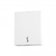 C78 Distributeur d'essuie-mains BLANKA Blanc L.255xP.125xH.425mm