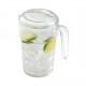 CBR56 Pichets CAMWEAR KAN avec couvercle Transparent 1l Ø170x h.191mm
