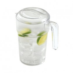 CBR56 Pichets CAMWEAR KAN avec couvercle Transparent 1l Ø170x h.191mm