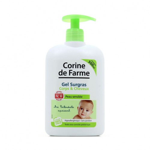  CDF4 9 Gel lavant surgras au Calendula 500ml 